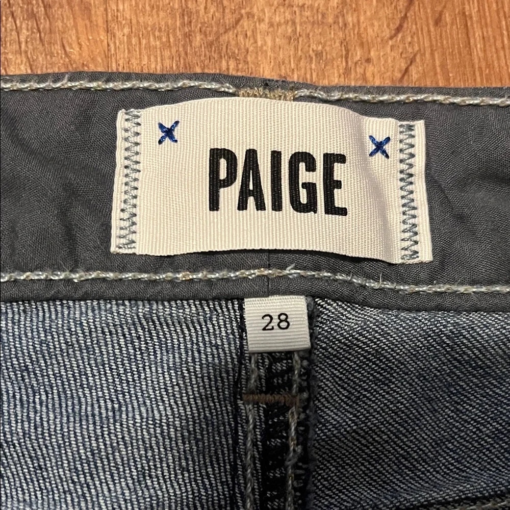 Paige Jimmy Jimmy Short Women's Denim Shorts Size 28 - Picture 2 of 8